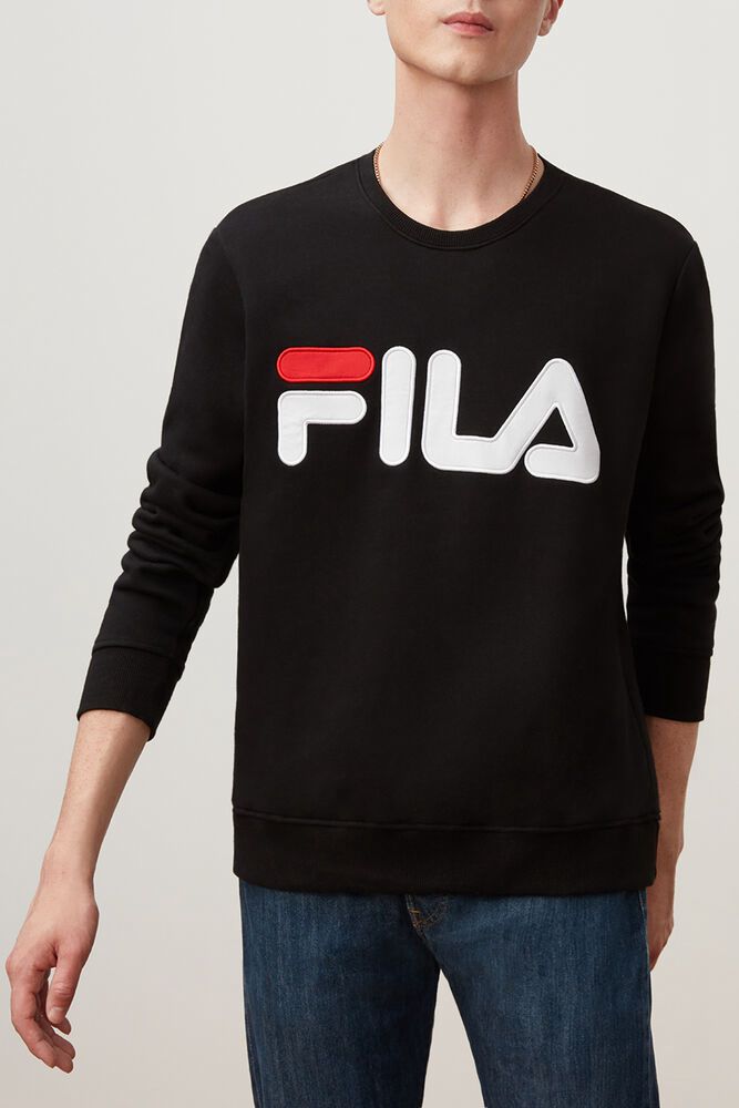 Fila Sweatshirt Regola Mens Navy - India GQU-156983